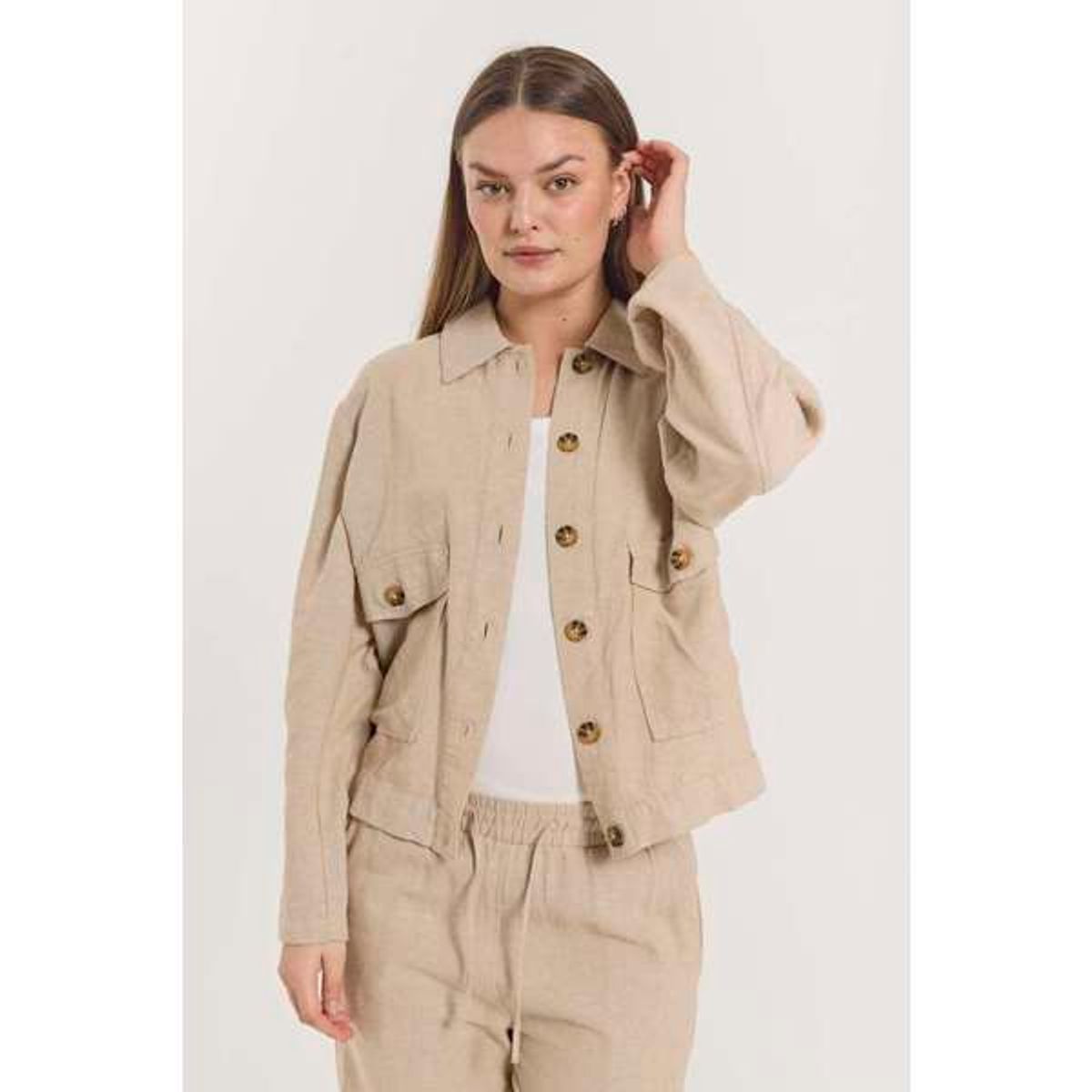 FQLAVA-JACKET Sand Melange