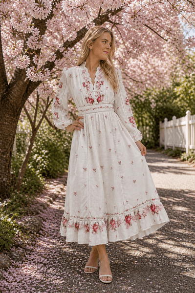 Hovedbilde Zafira kjole Rosa lang