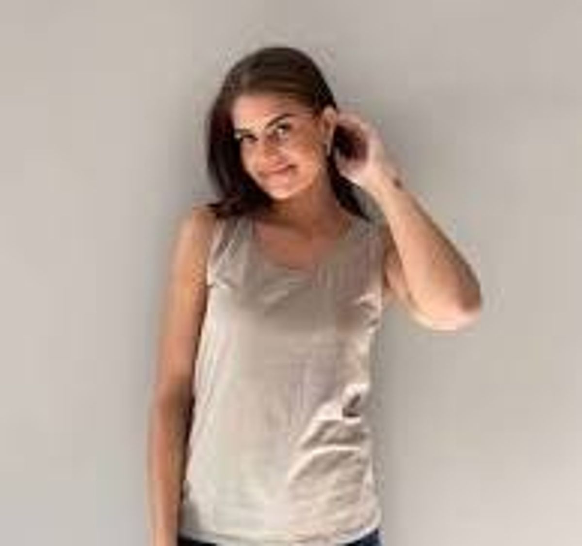 Pepper singlet Beige