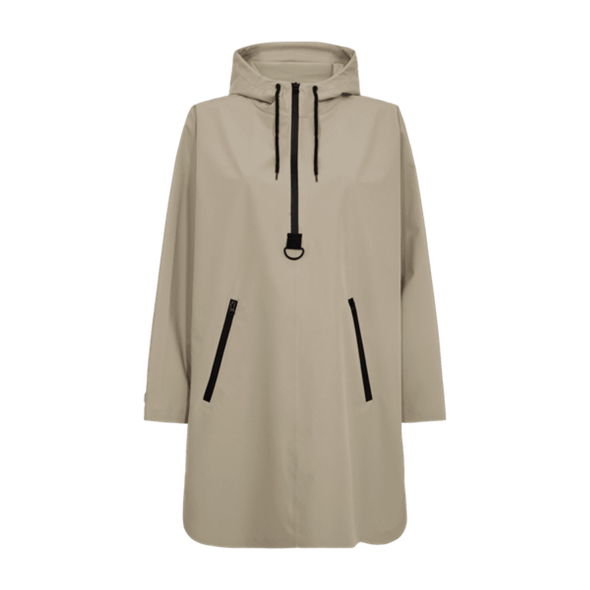 FQMOW-PONCHO silver mink